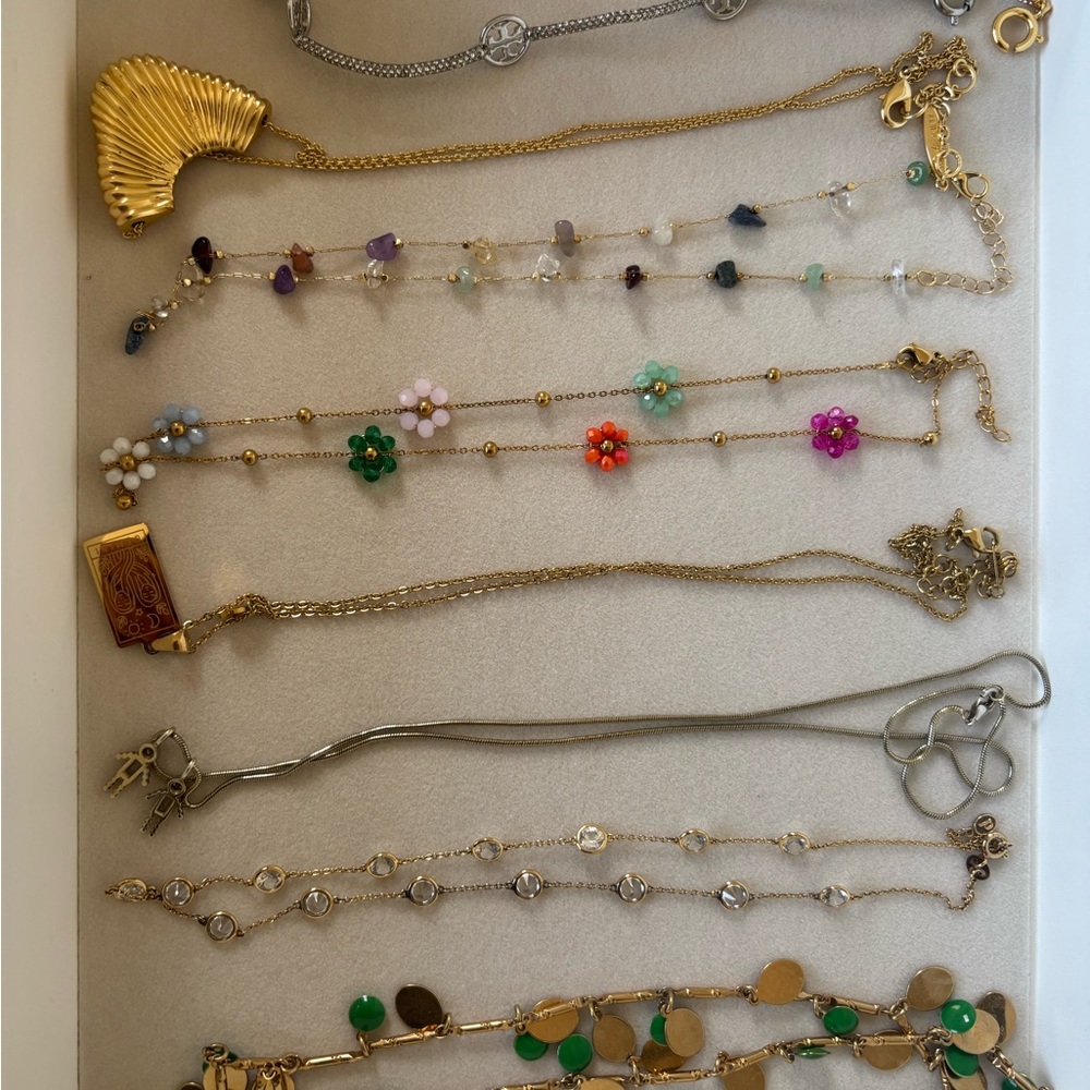 Gold and Silver Women's Jewelry Set